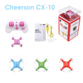 Cheerson CX 10 RC Quadcopter Helicopter Mini nano Quadcopter Flying UFO Saucer Drone New CX-10 PK JJRC H37 SJY-CX-10